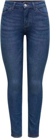 ONLY 7/8-Jeans HUSH (1-tlg) Fransen