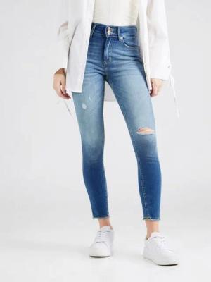 ONLY High-waist-Jeans ONLBLUSH (1-tlg) Fransen