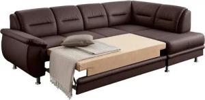sit&more Ecksofa Mailand L-Form, wahlweise mit Bettfunktion