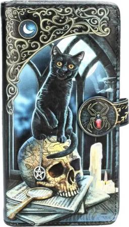Figuren Shop GmbH Geldbörse Geldbörse mit Katze - Spirits of Salem - Lisa Parker Fantasy