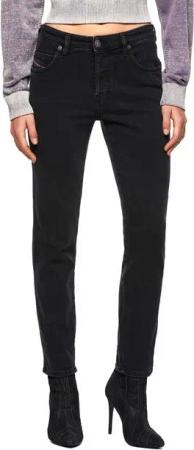 Diesel Regular-fit-Jeans Diesel Babhila 0870G Damen Jeans Slim Regular Waist