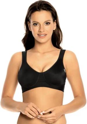 Viania Sport-BH 14750 (1-tlg) Sport-Wellness-BH soft ohne Bügel Middle Function Schwarz