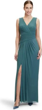 Vera Mont Abendkleid Vera Mont Abendkleid mit V-Ausschnitt Falten