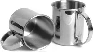 ECHTWERK Gläser-Set, Edelstahl, Outdoor Becher, Camping Tassen, Geschenkset, bruchsicher, 1000 ml