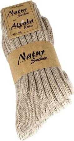 Wörleonline Thermosocken Alpaka Socken (Set, 2-Paar) Wintersocken für Damen und Herren, Wollsocken, ideal für den Winter