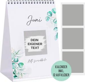 Things of Happiness Monatskalender Jahreskalender für gemeinsame Aktivitäten, 12 Rubbel Gutscheine, Bucketlist Kalender, Date Night Ideen, DIN A5 Format