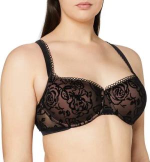 Triumph Bügel-BH Triumph Velvet Rose Spotlight WHP, 80D, Schwarz (Black) 04 / 0004