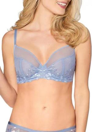 Triumph Bügel-BH Triumph Sexy Angel Spotlight W02, 80D, Blau (Iced Blue) 4G / 6843