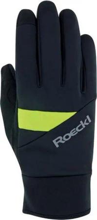 Roeckl SPORTS Fahrradhandschuhe Reichenthal BLACK/SULPHUR SPRING