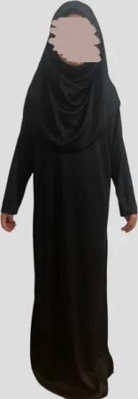 Aymasal Maxikleid Neues Model Gebetskleid Kinder 5-8 Mädchen 2 tlg. Kleid Islam