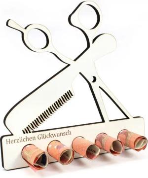 Dekolando Geschenkkarte Geschenk Friseur Barber Geldgeschenk Friseurgeschenk