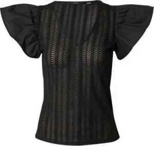 Vero Moda Funktionsshirt VMNaja (1-tlg) Volant