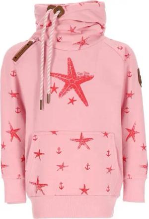 Lizzard Sports Kapuzenpullover Kinder Hoodie Seestern-Anker-Print - Maritimer Pulli mit Kängurutasche