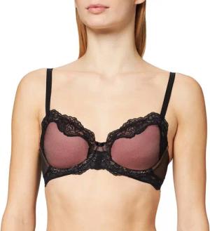 Triumph Bügel-BH Triumph Amourette Charm WP02, 80D, Schwarz (Black) 04 / 0004