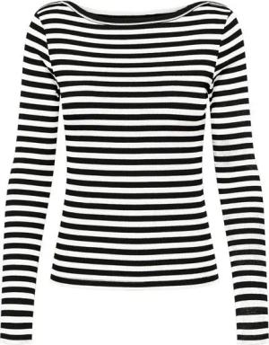 ONLY Blusentop Slim-Fit Langarmshirt Trista - Slim Fit
