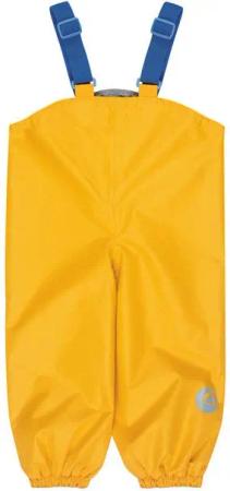 Finkid Regenhose Finkid Pullea Regenhose Yellow mit Trägern Latzhose 110/120 Latzhose winddicht wasserdicht unisex Kinderregenhose