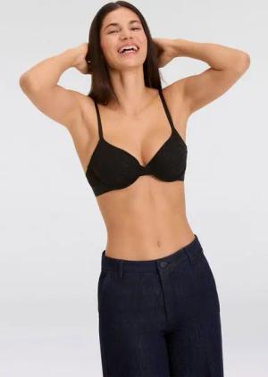 Calvin Klein Underwear Bügel-BH LIGHTLY LINED DEMI mit Spitzeneinsatz
