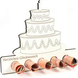 Dekolando Geschenkkarte Geschenk Geburtstag Geldgeschenk Torte Geschenke Geldgeschenke