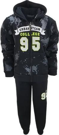 Hessis Freizeitanzug Jungen Trainingsanzug mit sportlichem Design JF41 (Jacke + Jogginghose)