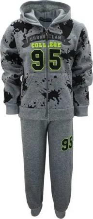 Hessis Freizeitanzug Jungen Trainingsanzug mit sportlichem Design JF41 (Jacke + Jogginghose)