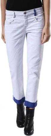 Diesel Straight-Jeans Diesel Belthy-Ankle 0682N Damen Jeans Hose Slim Straight