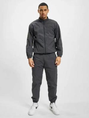 DEF Trainingsanzug DEF Herren DEF Elastic plain track suit (2-tlg)