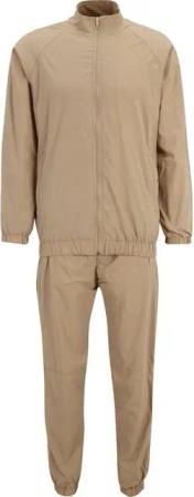 DEF Trainingsanzug DEF Herren DEF Elastic plain track suit (2-tlg)