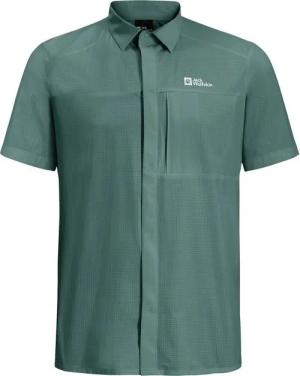Jack Wolfskin Outdoorhemd VANDRA S/S SHIRT M JADE GREEN