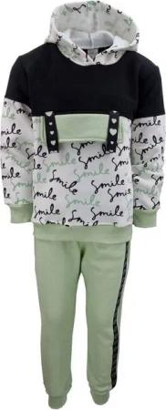 Girls Fashion Jogginganzug Sweatanzug Freizeitanzug Jogginganzug Mädchen mft2004