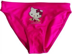 Sun City Badeslip Charmmy Kitty Badehose, Badeslip, Bikinihose, für Kinder, Mädchen Neon