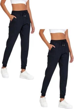 COMEOR Jogginghose Damen -Baumwolle Sporthose, Trainingshosen, Freizeithosen, Sweatpants (2-tlg)