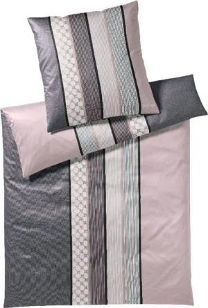 JOOP! Bettwäsche Cornflower Stripes, 100% Baumwolle in samtweicher Mako Satin Qualität