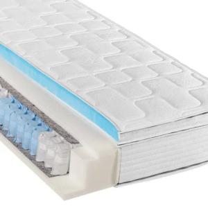 Taschenfederkernmatratze Diamant Plus Top-Handling und Hygiene durch integrierten Topper, Beco, 26 cm hoch, Boxspring-Bett-Feeling wie im 5 Sterne Luxus Hotel, waschbar bis 60°