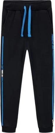suebidou Jogginghose Freizeithose Sporthose Plüschhose Jogger schwarz