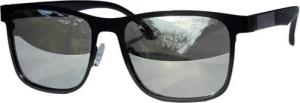 Rennec Sonnenbrille (Herren Brille mit Brillenbeutel) Polarisierte Gläser, Metallgelenke, leichter Federstahl Rahmen