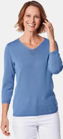 GOLDNER Strickpullover Kurzgröße: