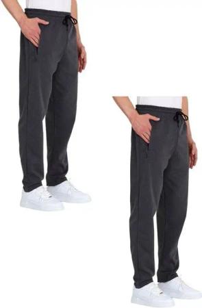 COMEOR Jogginghose Trainingshose Sporthose Herren Baumwollmischung (2-tlg) mit Reißverschluss