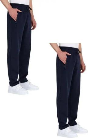 COMEOR Jogginghose Trainingshose Sporthose Herren Baumwollmischung (2-tlg) mit Reißverschluss