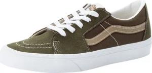 Vans SK8-Low Sneaker mit kontrastfarbenem Logo an der Ferse