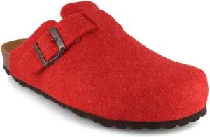 Tuffeln Clogs Filzpantoffeln Feierabend Pantoletten mit Schnalle Hausschuh mit Korkfußbett