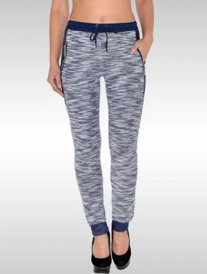 ESRA Jogginghose H198 Damen Hose mit hohem Bund Sporthose Damen Fitness-Hose Jogging Hose