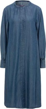 Lieblingsstück Jeanskleid ErindaL mit kleinem Knopf am Ausschnitt