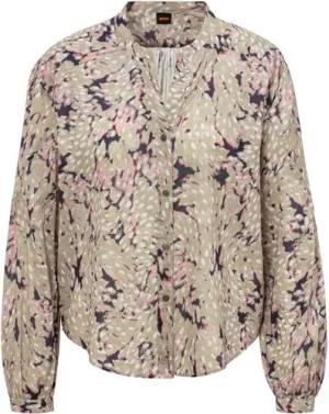 BOSS ORANGE Klassische Bluse C_Berday Premium Damenmode in lässigem Schnitt