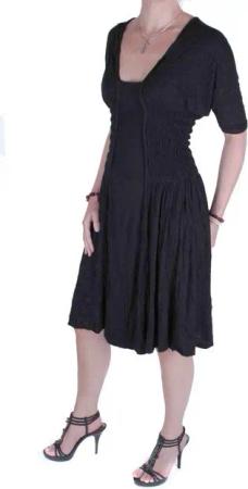 Diesel Shirtkleid Diesel Sommerkleid Kleid Tical Schwarz