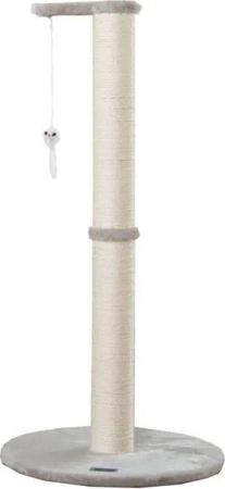 HOME DELUXE Kratzbaum Kratzpfosten NEVA 101 x 49 x 49 cm, mit Sisalstamm & Spielzeug I Kratzstamm, Sisalstamm