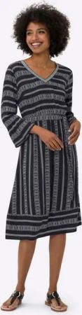 heine Etuikleid Druckkleid