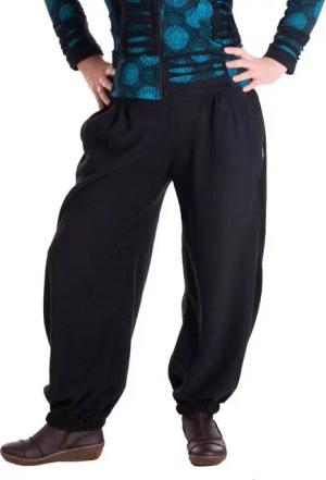 Vishes Fleecehose Warme Damen Hose Winterhose Haremshose Fleecehose Thermohose Yogahose, Pluderhose