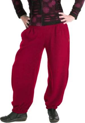 Vishes Fleecehose Warme Damen Hose Winterhose Haremshose Fleecehose Thermohose Yogahose, Pluderhose