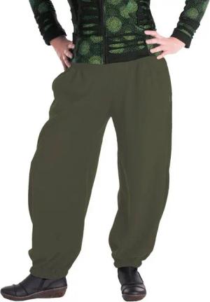 Vishes Fleecehose Warme Damen Hose Winterhose Haremshose Fleecehose Thermohose Yogahose, Pluderhose