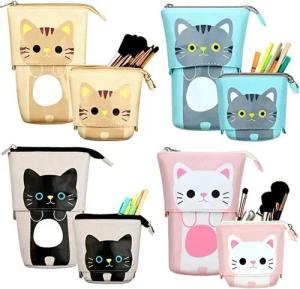 Nur Online 75 Federmäppchen Einziehbarer Federmappe,Künstlertasche,Make-up Pinselhalter